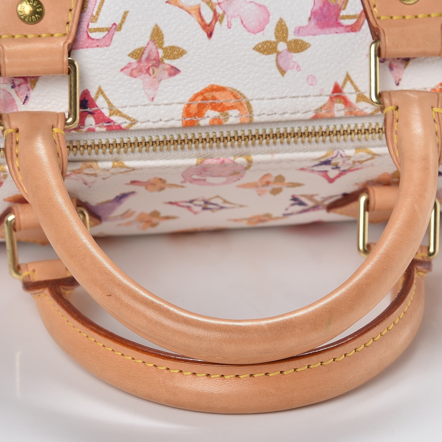 Louis Vuitton Watercolor Aquarelle Speedy 35 White 11 of 23
