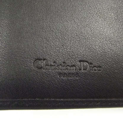 Christian Dior Leather Grommet Wallet Black 6 of 8