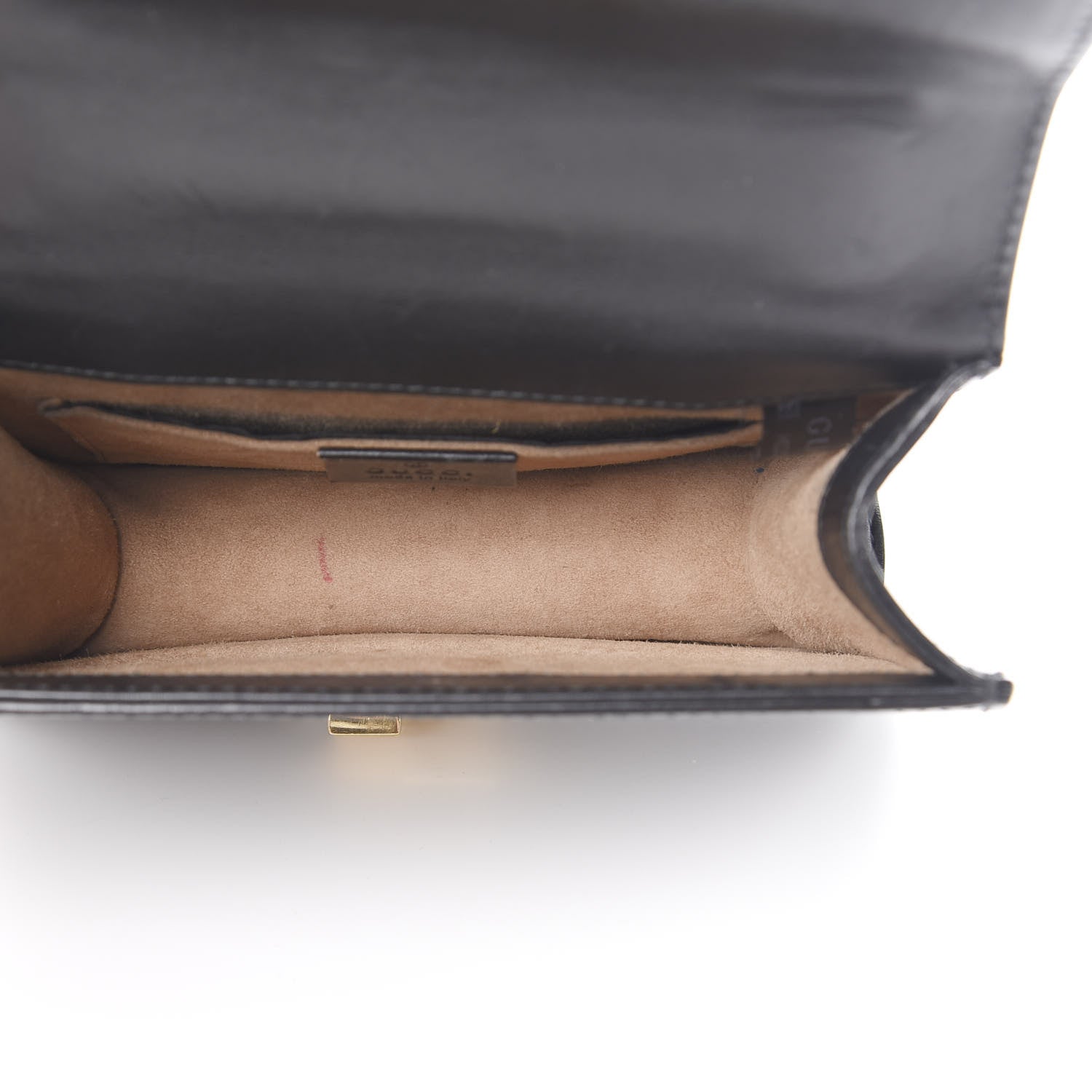 Gucci Calfskin Mini Sylvie Chain Shoulder Bag Black 6 of 21