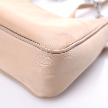 Prada Tessuto Nylon Saffiano Mini Re-Edition 2000 Shoulder Bag Cammeo 10 of 15
