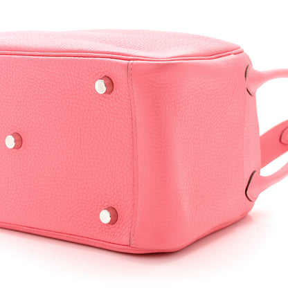 Hermes Taurillon Clemence Lindy 26 Rose Azalee 9 of 10