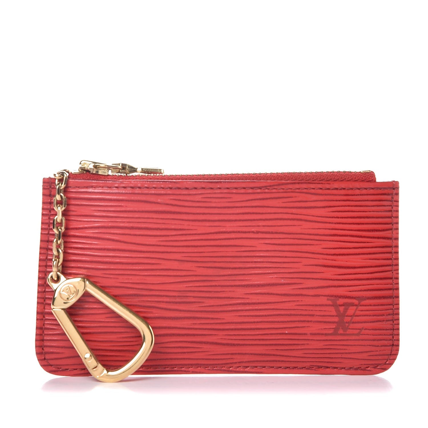 Louis Vuitton Epi Key Pouch Castillan Red 1 of 6