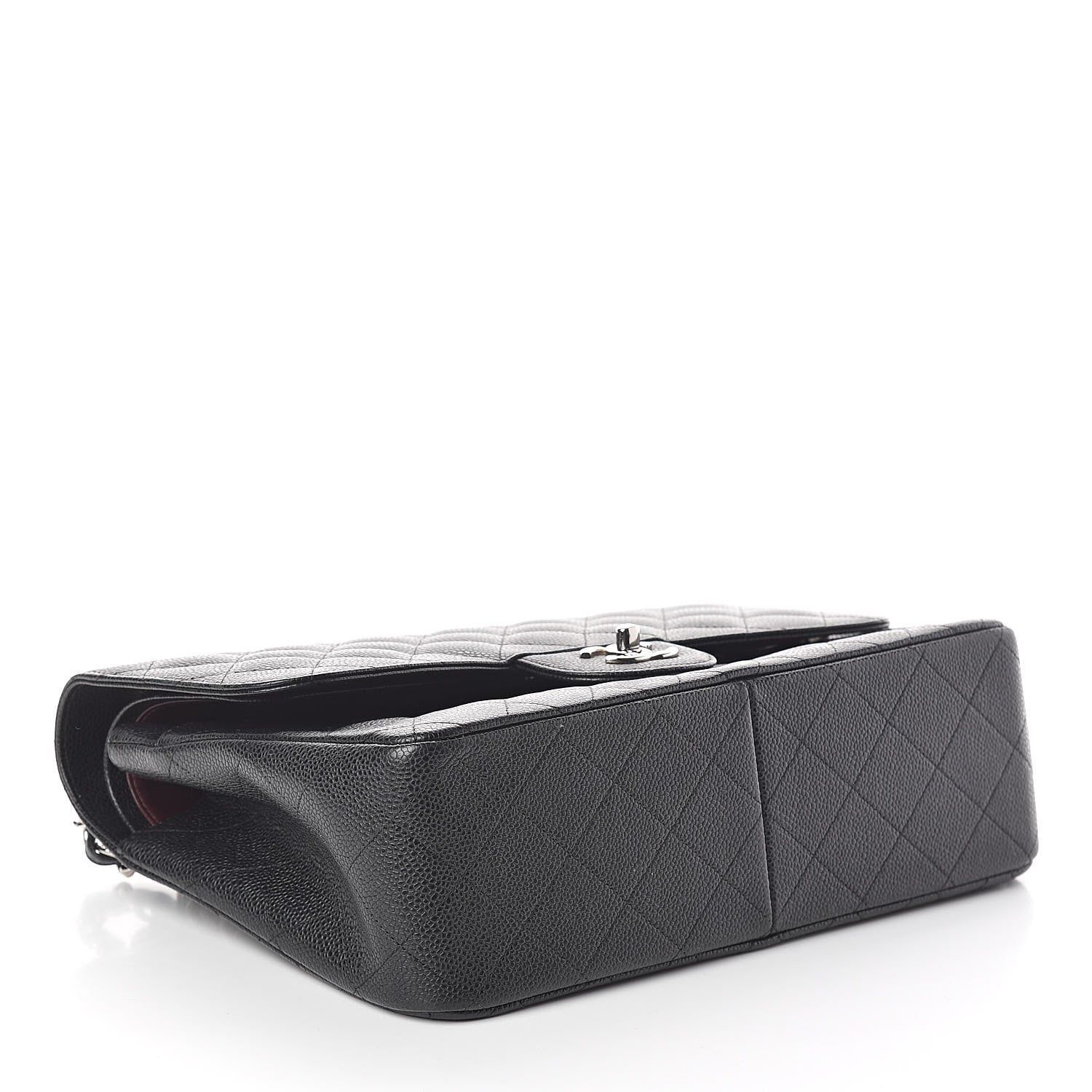 Chanel Caviar Quilted Jumbo Double Flap Black 4 of 10