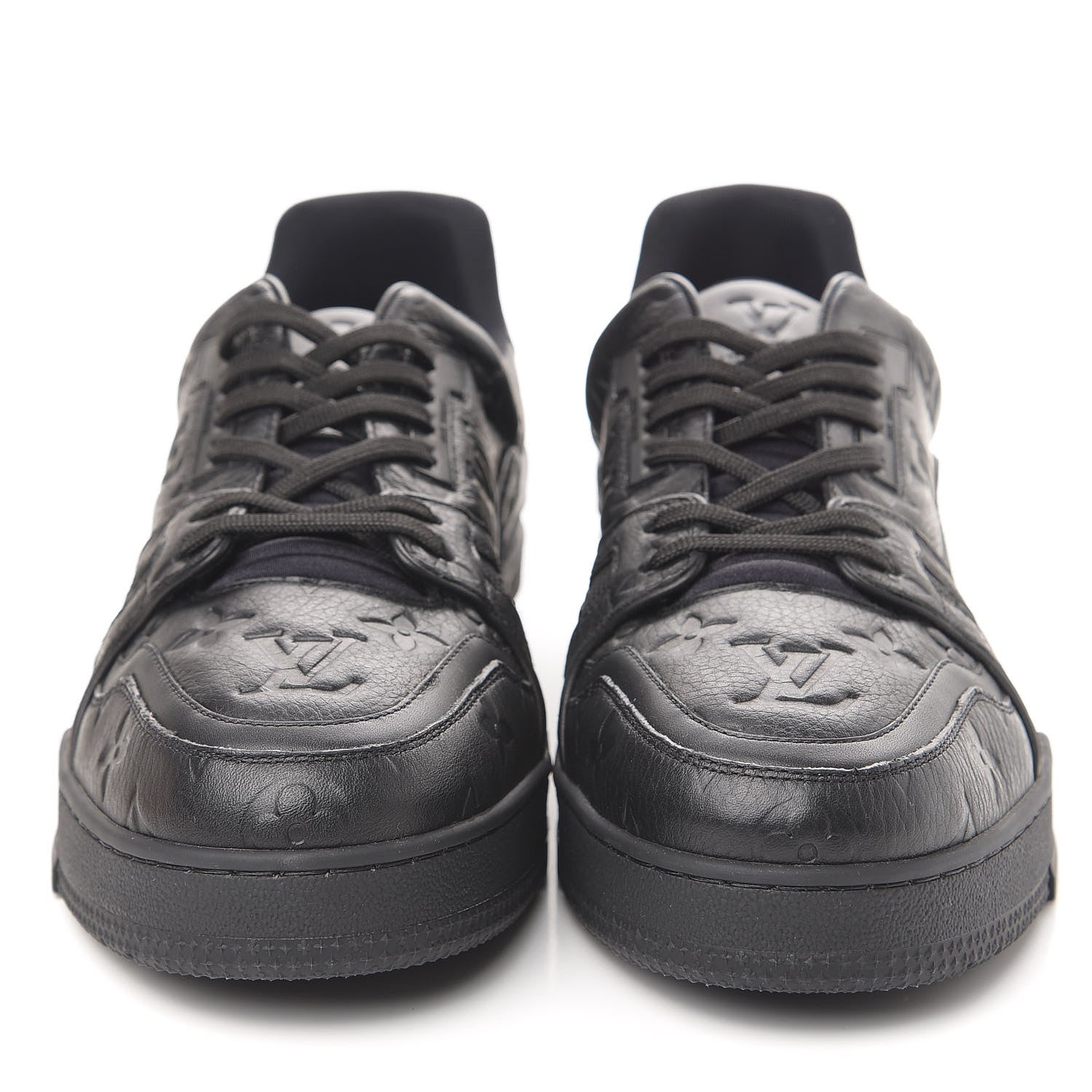 Louis Vuitton Empreinte LV Trainer Sneaker 9.5 Black 2 of 10