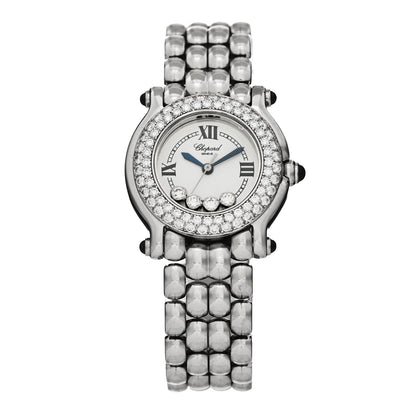 Chopard Stainless Steel Diamond Bezel 26mm Happy Sport Quartz Watch 1 of 4