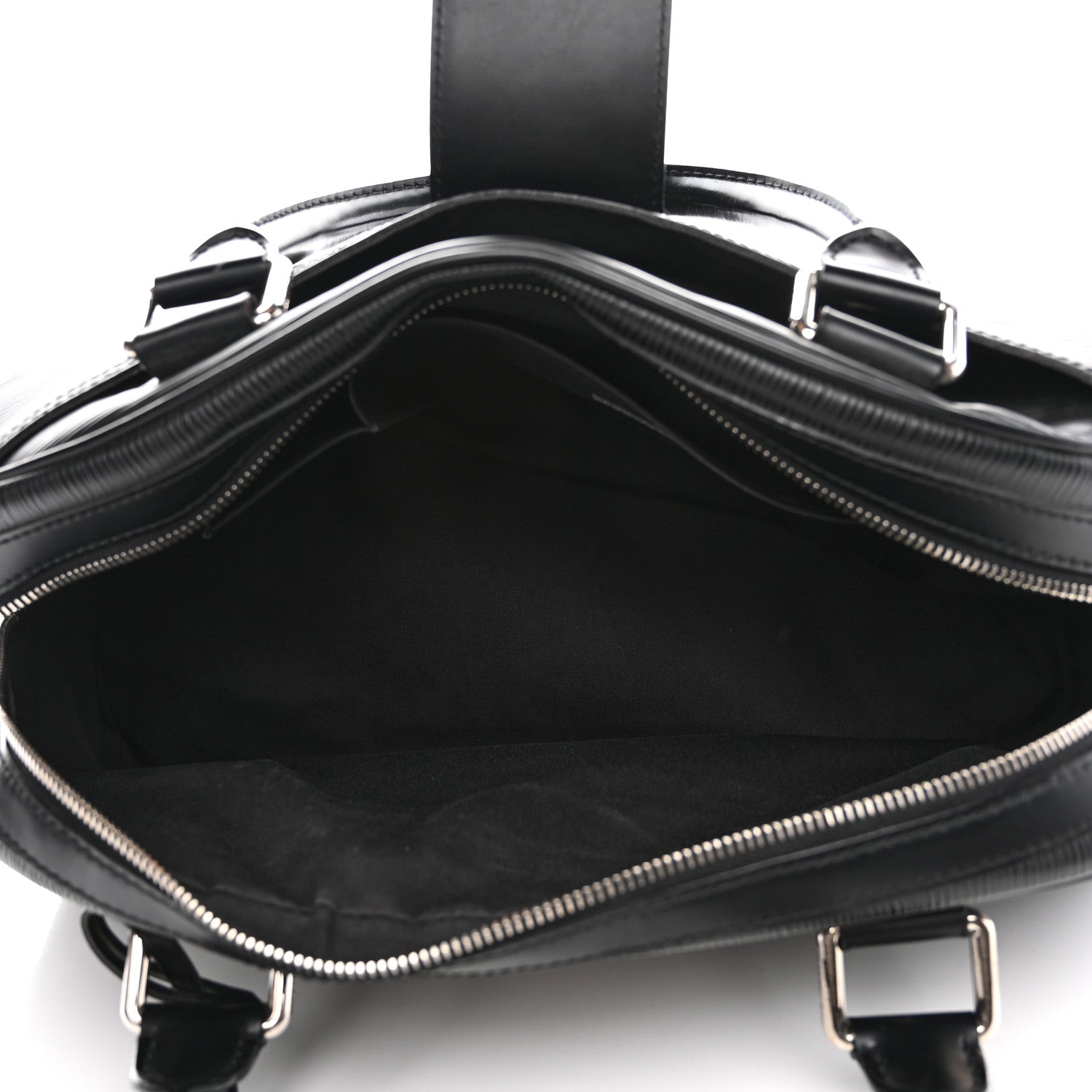 Louis Vuitton Epi Bowling Montaigne GM Black 4 of 9