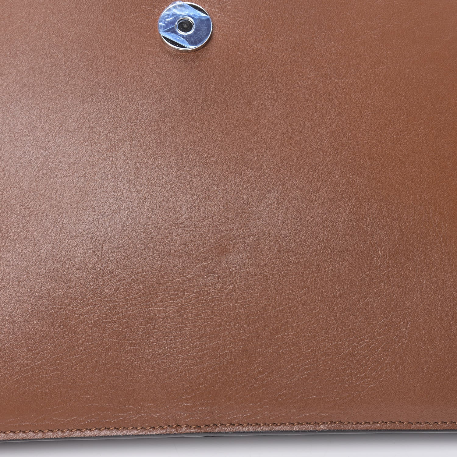 Chloe Suede Calfskin Medium Faye Shoulder Bag Tobacco 12 of 12