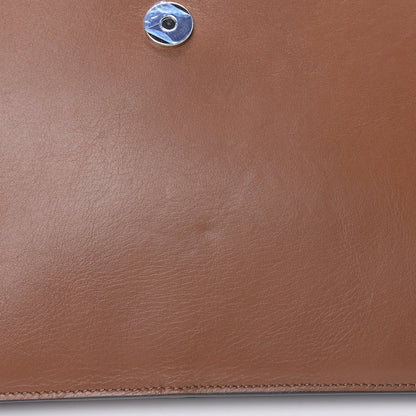 Chloe Suede Calfskin Medium Faye Shoulder Bag Tobacco 12 of 12
