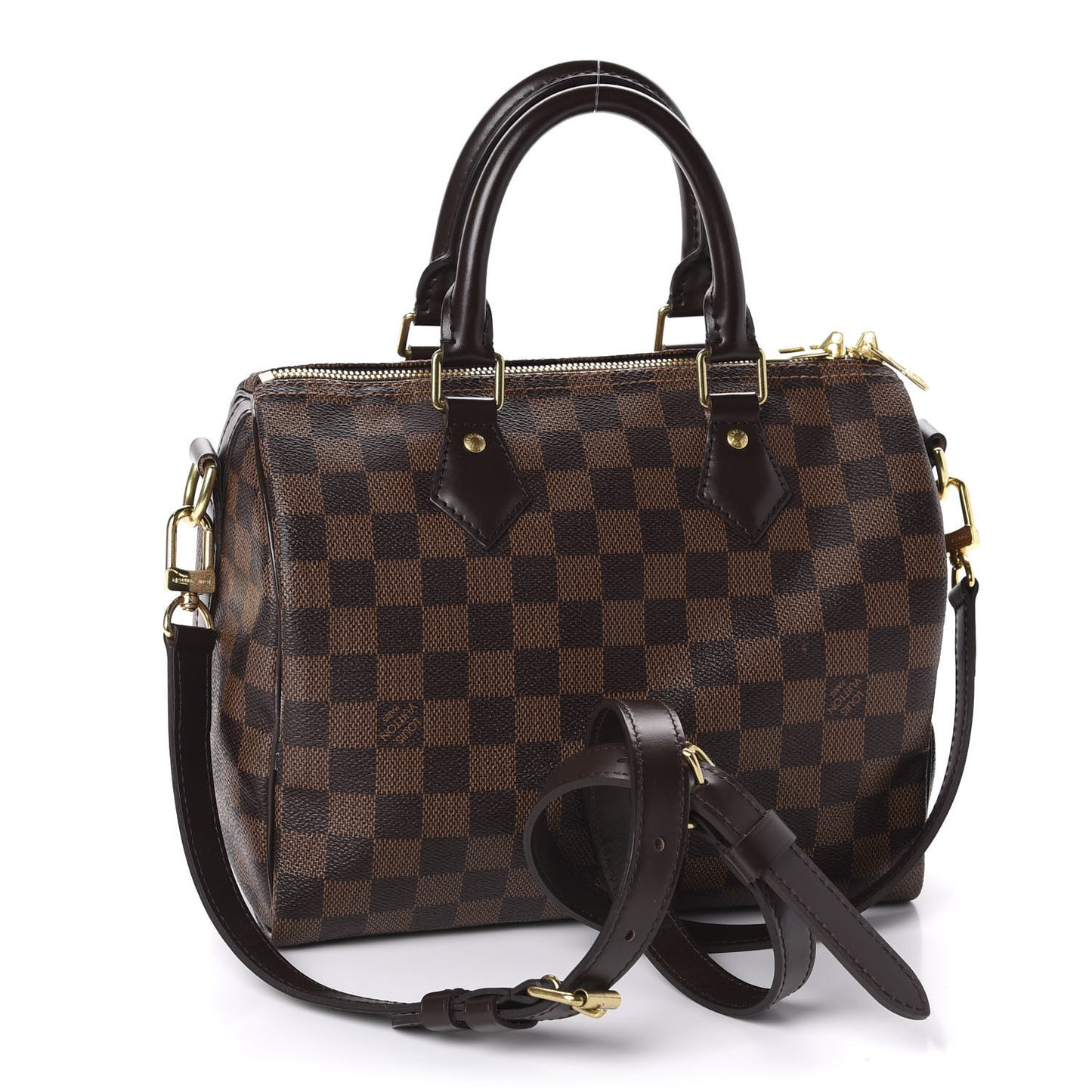 Damier Ebene Speedy Bandouliere 25