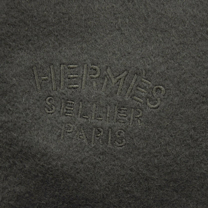 Hermes Cashmere Broderie Scarf Black 3 of 4