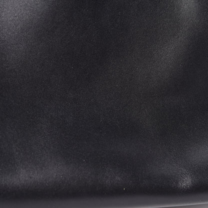 Fendi Vitello Morgan Shiny Nappa Medium Peekaboo Iconic Satchel Black Rosa Plaster 19 of 19