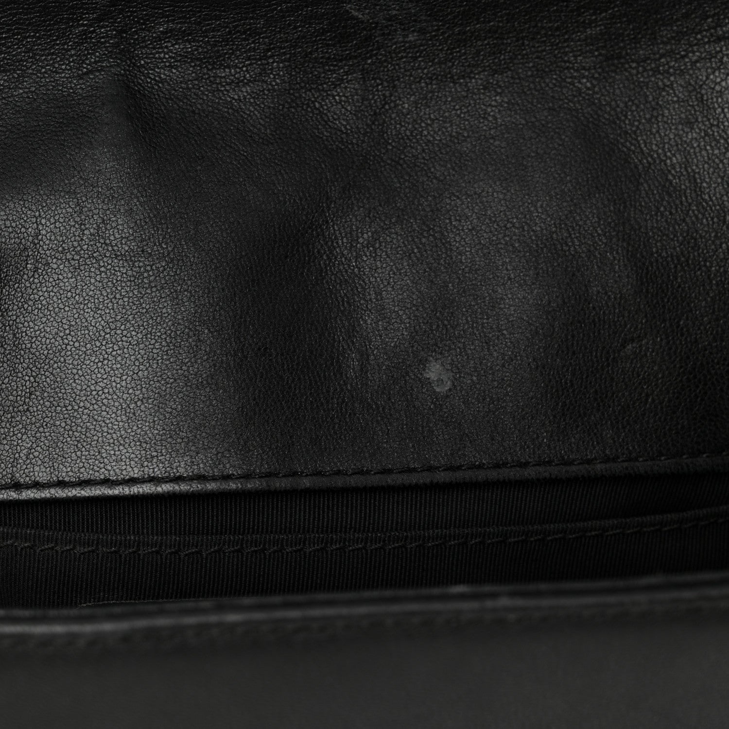 Chanel Lambskin Quilted Medium Boy Flap Black 13 of 20