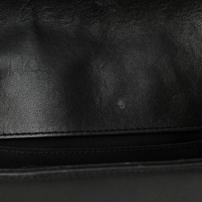 Chanel Lambskin Quilted Medium Boy Flap Black 13 of 20
