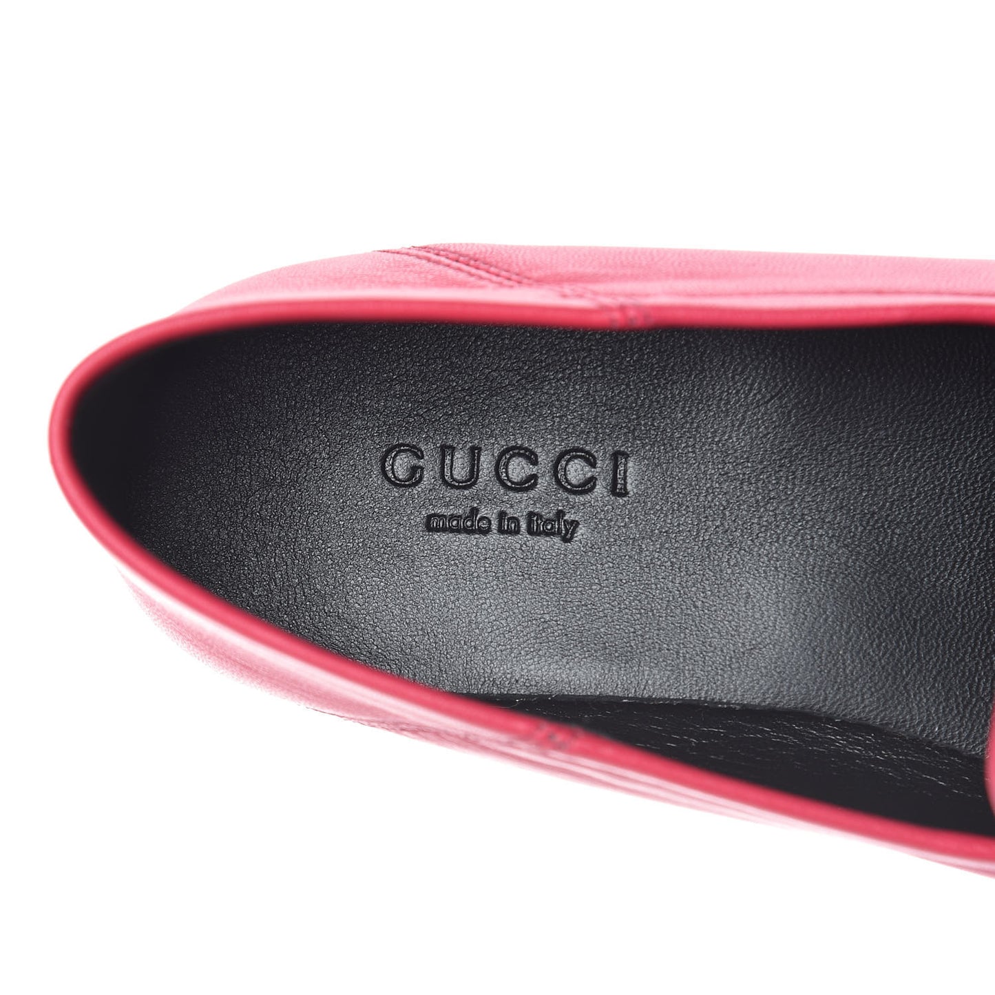 Lambskin Womens Brixton Horsebit Loafers 35 Hot Pink