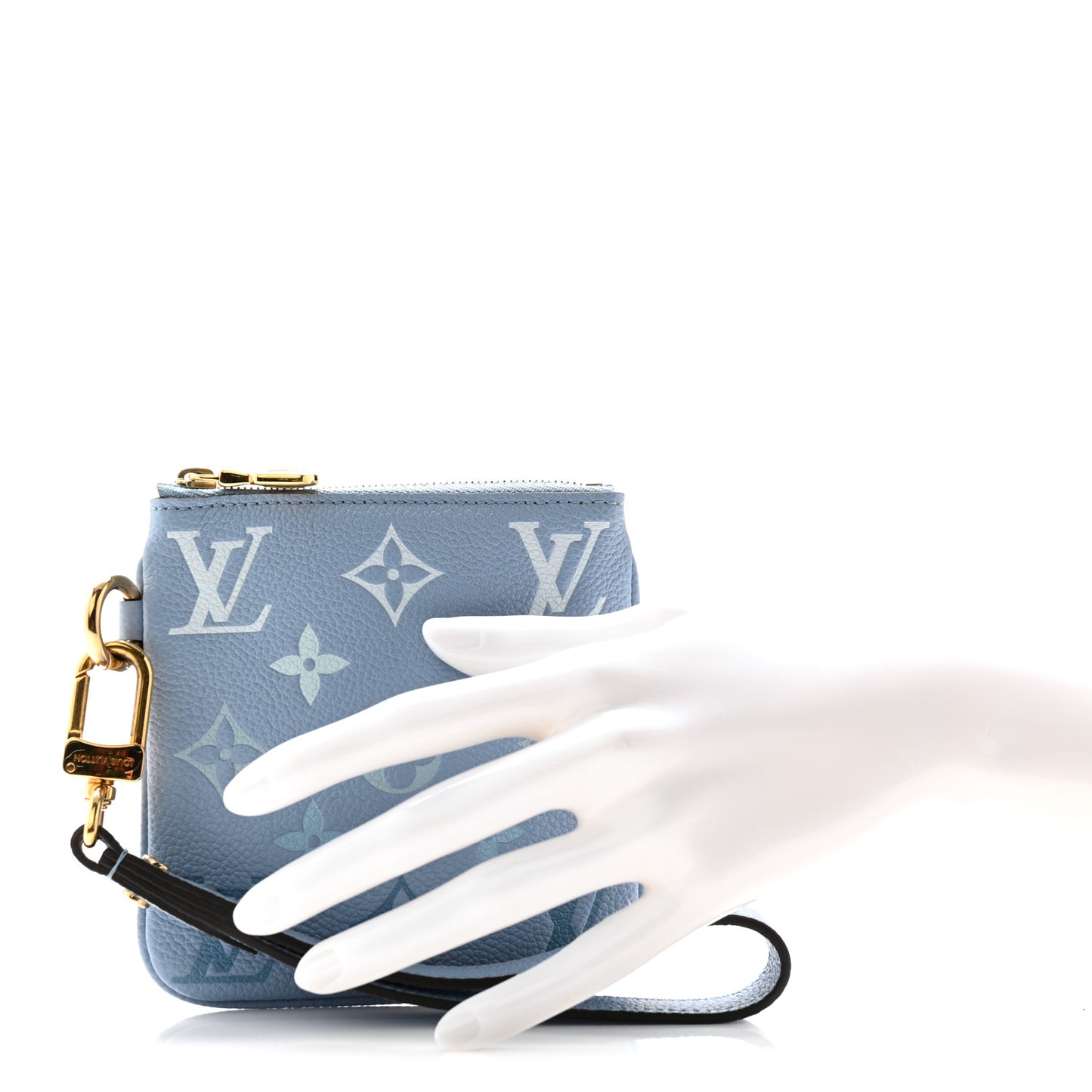 Empreinte Monogram Giant By The Pool Trio Pouch Rosebud Blue