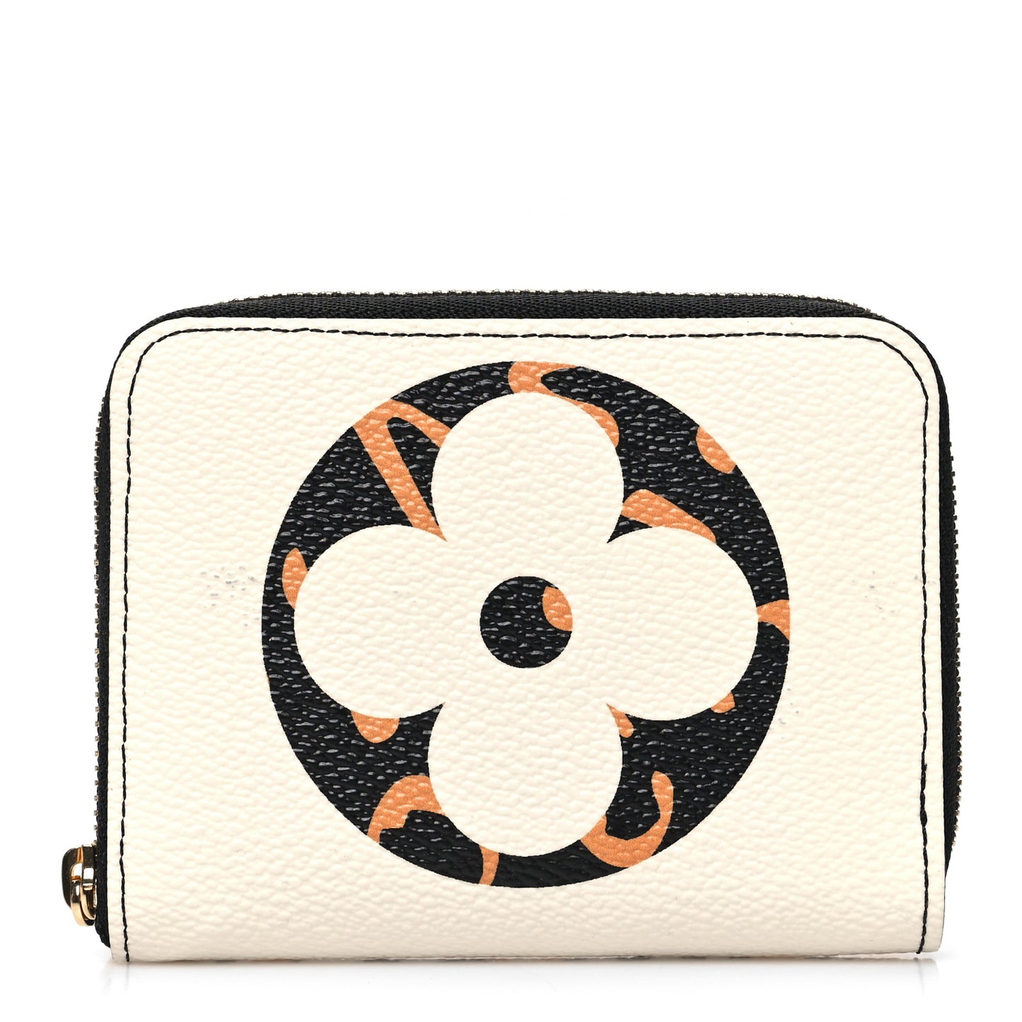 Monogram Giant Jungle Zippy Coin Purse Ivory