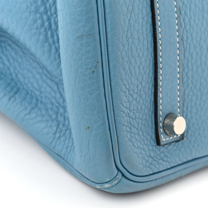 Hermes Togo Birkin 35 Blue Jean 11 of 16
