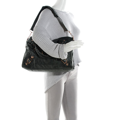 Balenciaga Agneau Giant 21 Rose Gold Hardware City Anthracite 2 of 11