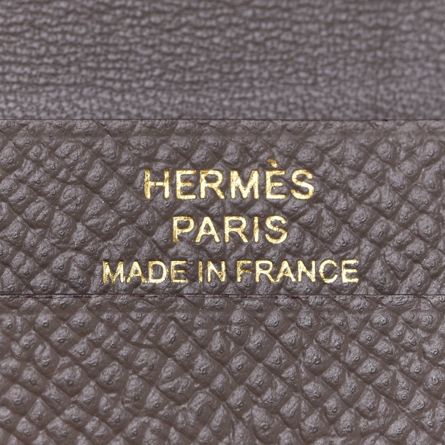 Hermes Epsom Bearn Card Holder Wallet Etain 6 of 8