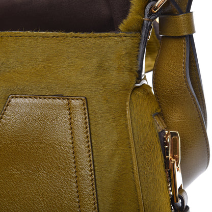 Tom Ford Calfskin Calf Hair Large Jennifer Olive 8 of 8