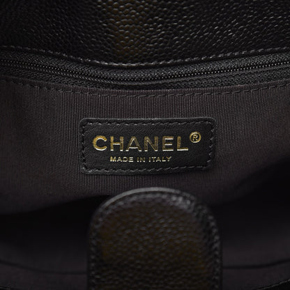 Chanel Caviar Quilted Petit Shopping Tote PST Black 6 of 7