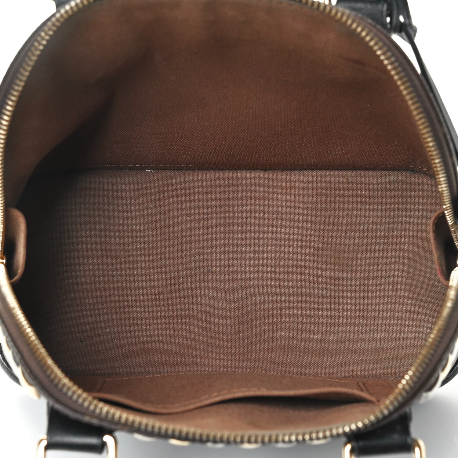 Louis Vuitton Monogram Macassar Studded Alma BB 4 of 4