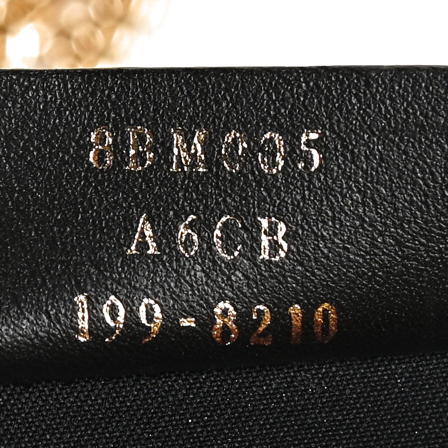 Fendi Vitello Cruise F is Fendi Bi-Color FF 1974 Embossed Envelope Belt Bag Maya Black 6 of 10