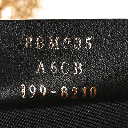 Fendi Vitello Cruise F is Fendi Bi-Color FF 1974 Embossed Envelope Belt Bag Maya Black 6 of 10