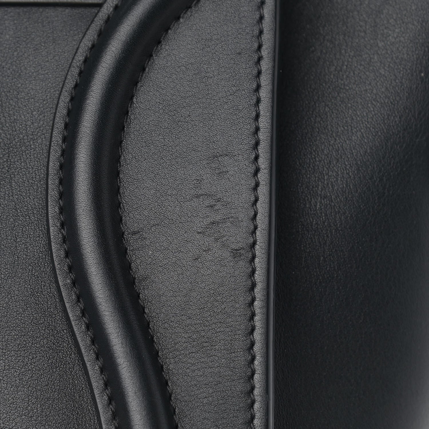 Celine Smooth Calfskin Micro Luggage Black 20 of 23