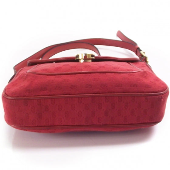 Gucci Vintage Monogram Horseshoe Flap Bag 4 of 12