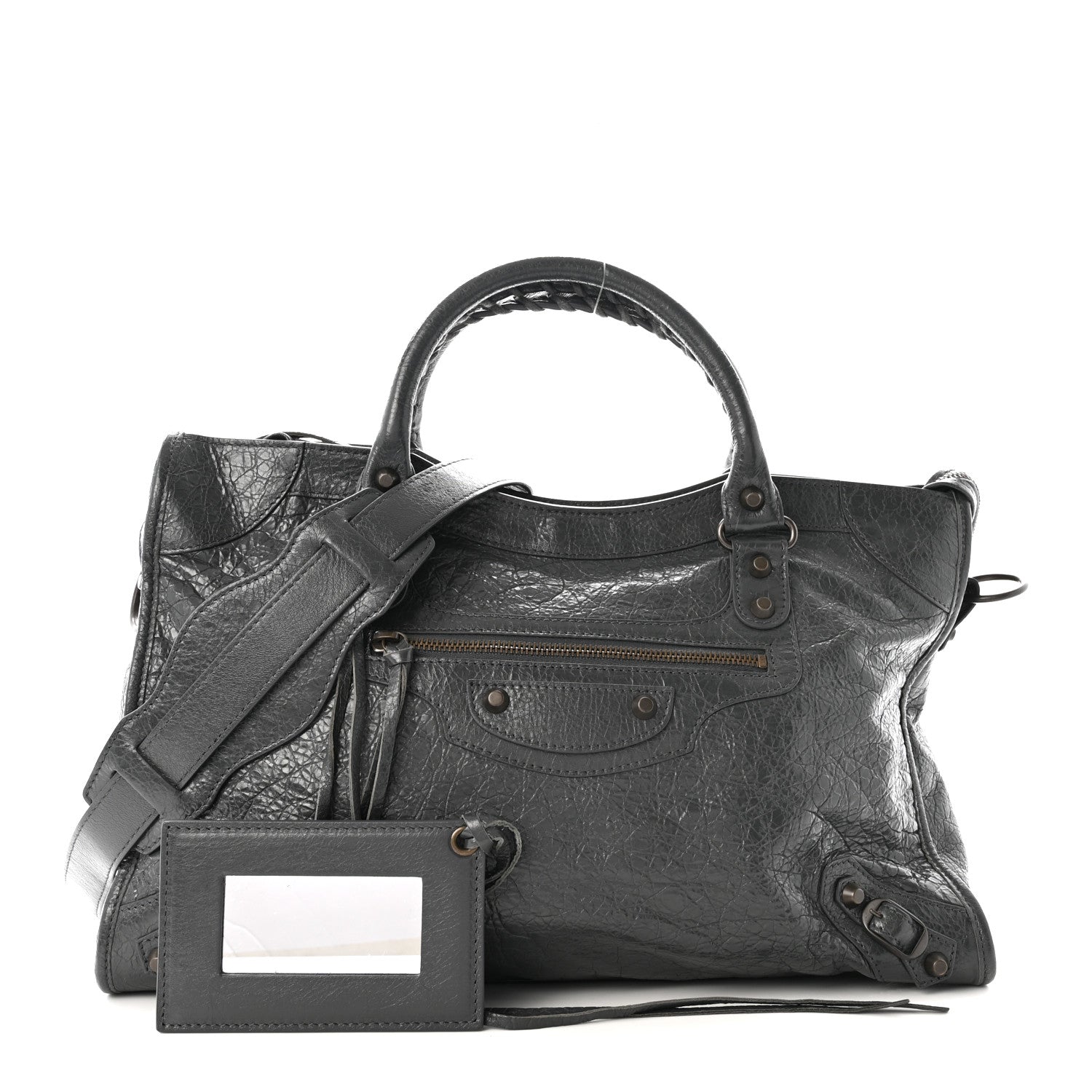 Balenciaga Agneau Classic Hardware City Gris Fossile 1 of 10