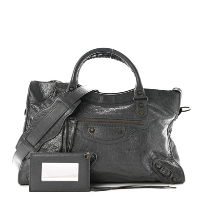 Balenciaga Agneau Classic Hardware City Gris Fossile 1 of 10
