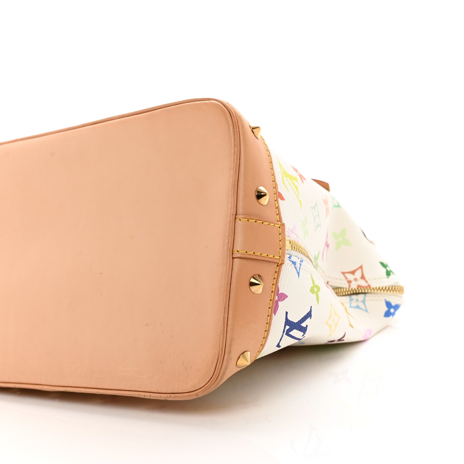 Louis Vuitton Monogram Multicolor Alma White 9 of 9