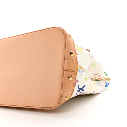 Louis Vuitton Monogram Multicolor Alma White 9 of 9