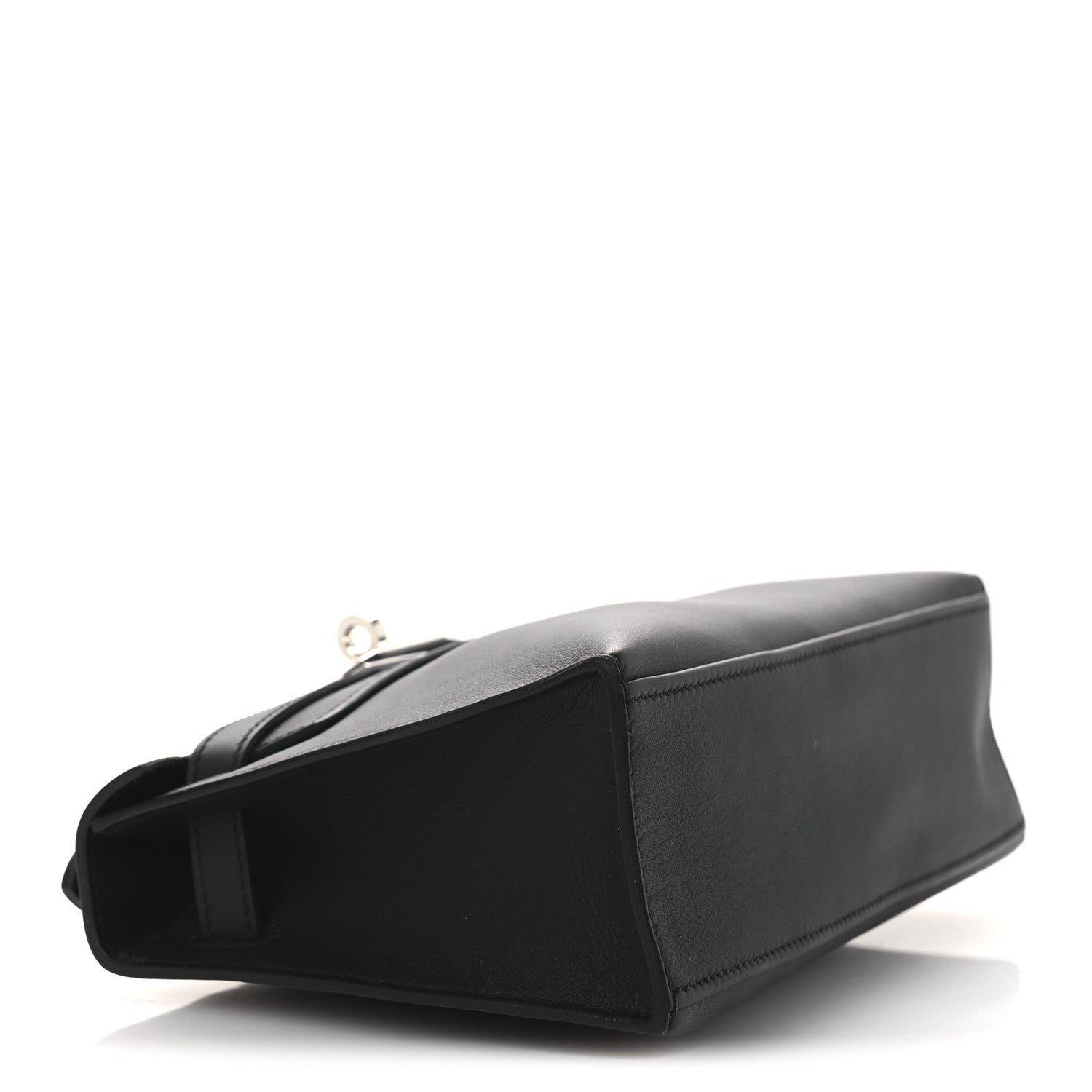 Hermes Swift Kelly Pochette Clutch Black 4 of 12