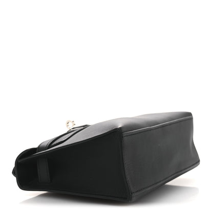 Hermes Swift Kelly Pochette Clutch Black 4 of 12