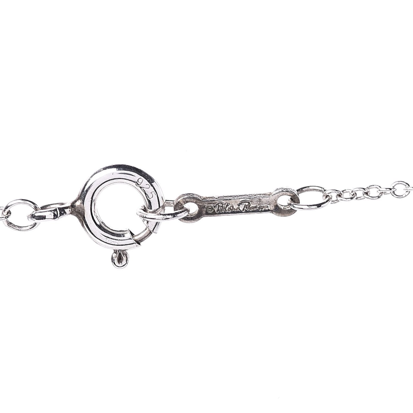 Sterling Silver Paloma Picasso Hearts Medallion Pendant Necklace