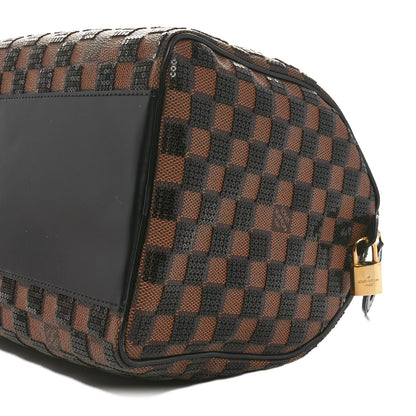 Louis Vuitton Damier Paillettes Speedy 30 Black 10 of 10