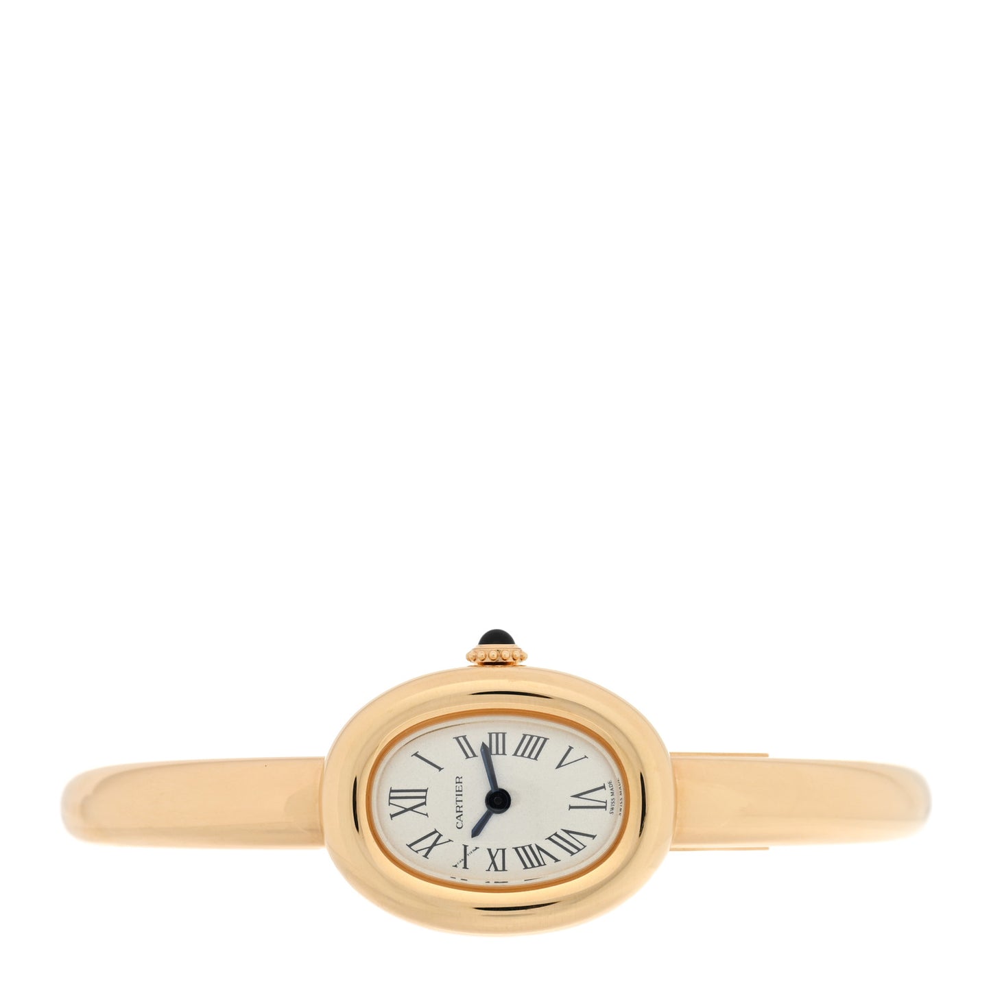 18K Yellow Gold 19mm Baignoire Quartz Watch