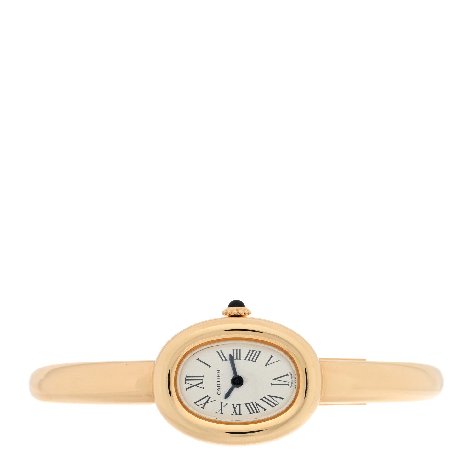 Cartier 18K Yellow Gold 19mm Baignoire Quartz Watch 2 of 5