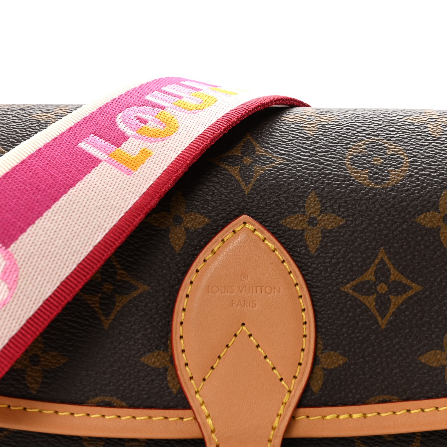 Louis Vuitton Monogram Diane Fuchsia 7 of 10