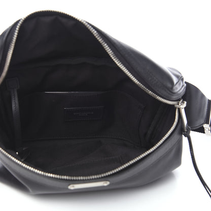 Saint Laurent Calfskin City Belt Bag Black 4 of 9