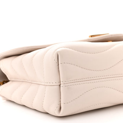 Louis Vuitton Calfskin New Wave Chain Bag MM NM Ivory Ivory 8 of 11