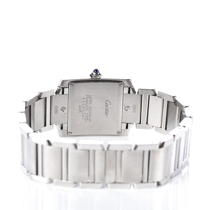 Cartier Stainless Steel 25mm Tank Francaise Quartz Watch 5 of 7