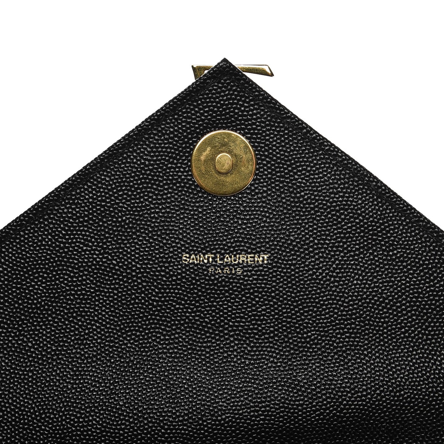 Grain De Poudre Matelasse Chevron Large Monogram Satchel Black