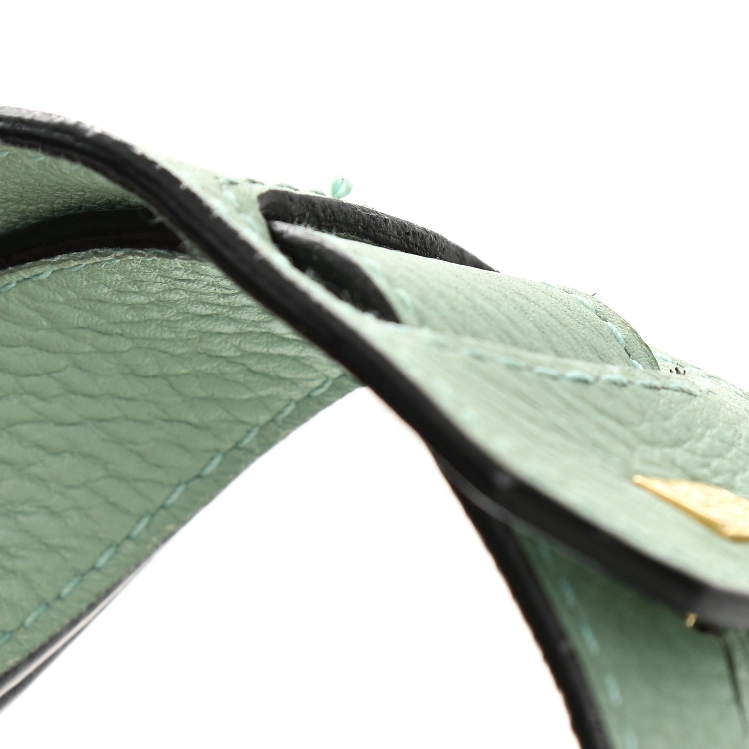 Loewe Calfskin Medium Puzzle Bag Sea Water Green 16 of 19