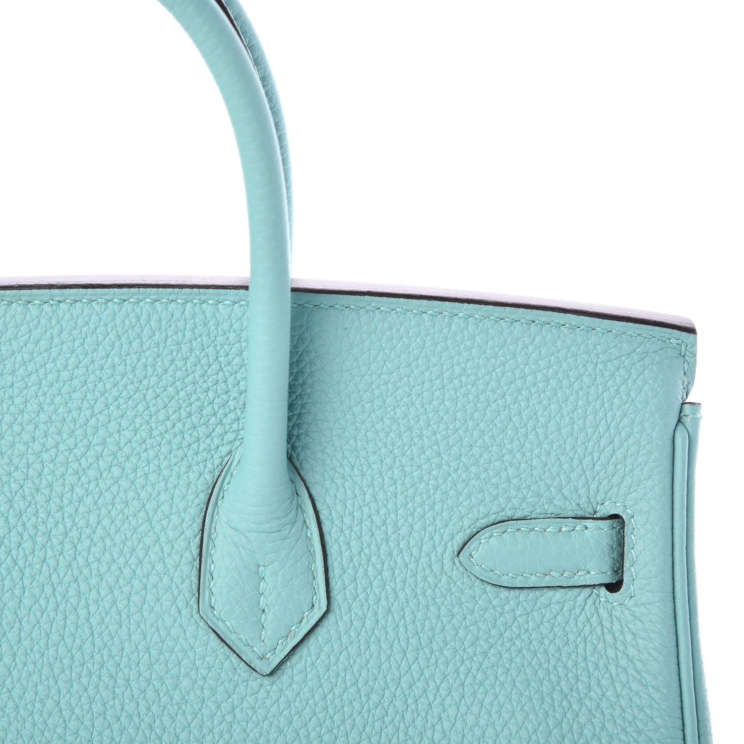 Hermes Togo Birkin 25 Bleu Atoll 28 of 34