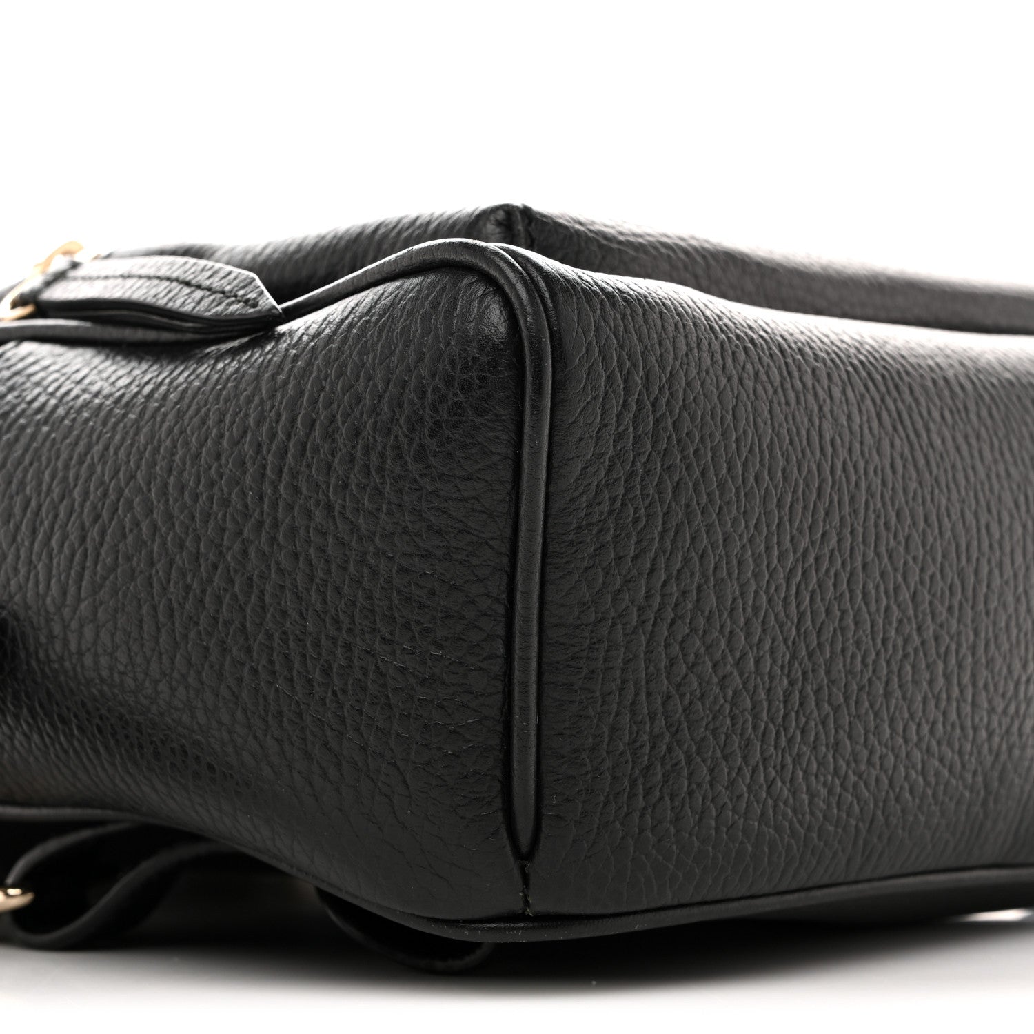 Gucci Pebbled Calfskin Soho Chain Backpack Black 9 of 12