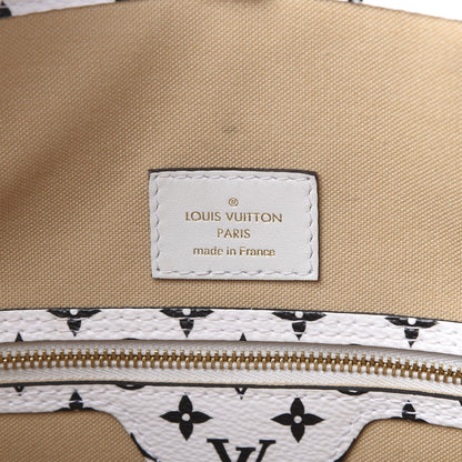 Louis Vuitton Monogram Giant Neverfull MM Kaki 6 of 12