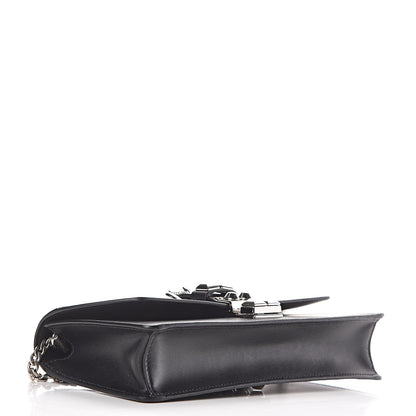 Prada City Calfskin Saffiano Studded Elektra Clutch Black 4 of 10